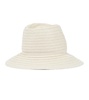 Raffia-effect panama hat