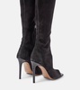 Amanda 105 suede over-the-knee boots