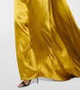 Hoyo silk satin gown