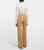 Danbeth wide-leg cotton and linen pants