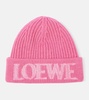 Logo wool beanie