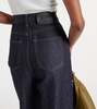 High-rise wide-leg jeans