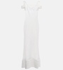 La Robe Camargue V-neck gown