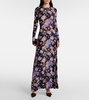 Amari floral maxi dress