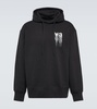 Cotton jersey hoodie