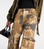 Camouflage cargo pants