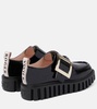 Viv' Go-Thick patent leather platform loafers