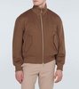 Ume cashmere bomber jacket