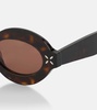 Petal round sunglasses