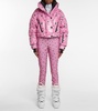 x Naj-Oleari 3 Moncler Grenoble printed stirrup ski pants