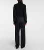 Gala virgin wool wide-leg pants