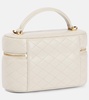 Gaby Mini quilted leather vanity bag