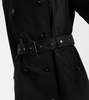 Double-breasted trench coat