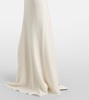 Bridal Corsica embellished cady gown