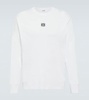 Oversized Logo-Embroidered Ribbed Cotton T-Shirt