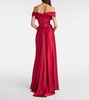 Nova Cocotte silk satin corset gown