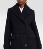 Wool-blend peacoat 