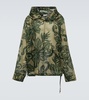 Calva printed cotton hoodie