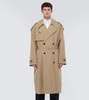 Cotton-blend trench coat