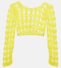 Bella crochet cotton crop top