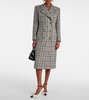 Lurex® tweed coat