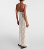 Crochet cotton maxi dress