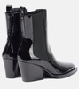 Drew patent leather ankle boots