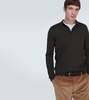 Ml long-sleeved wool polo shirt