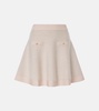 Wool-blend miniskirt