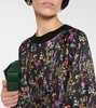 Billy floral jersey minidress