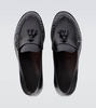 Polished leather loafers