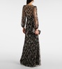 Moondance sequined gown