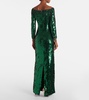 Ballroom Blitz sequined gown