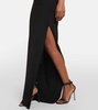 Long Carve cutout jersey maxi dress