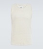 Cotton-blend tank top