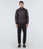 Agay quilted down jacket