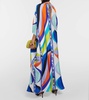 Pesci silk kaftan