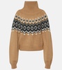 Amaris Fair Isle cashmere-blend sweater