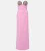 Cordelia embellished strapless gown