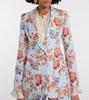 Floral blazer