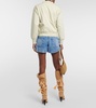 Moby mélange-knit cotton-blend sweater