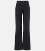 Annina 33 high-rise wide-leg jeans