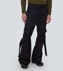 Mid-rise cargo pants