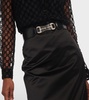 Gucci Horsebit embellished leather belt