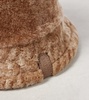 Shearling bucket hat