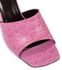 Liliana croc-effect leather sandals