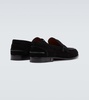 Suede loafers