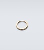 14kt gold single hoop earring