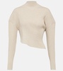 Danana ribbed-knit cotton jersey top