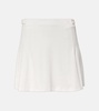 Pasadena Cher pleated cotton miniskirt